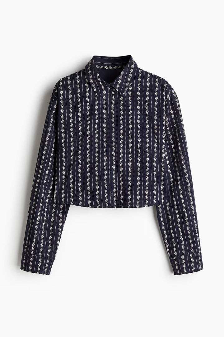 H&M Tie-Detail Crop Top