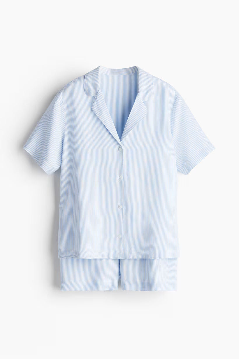 H&M Linen-Blend Pajamas