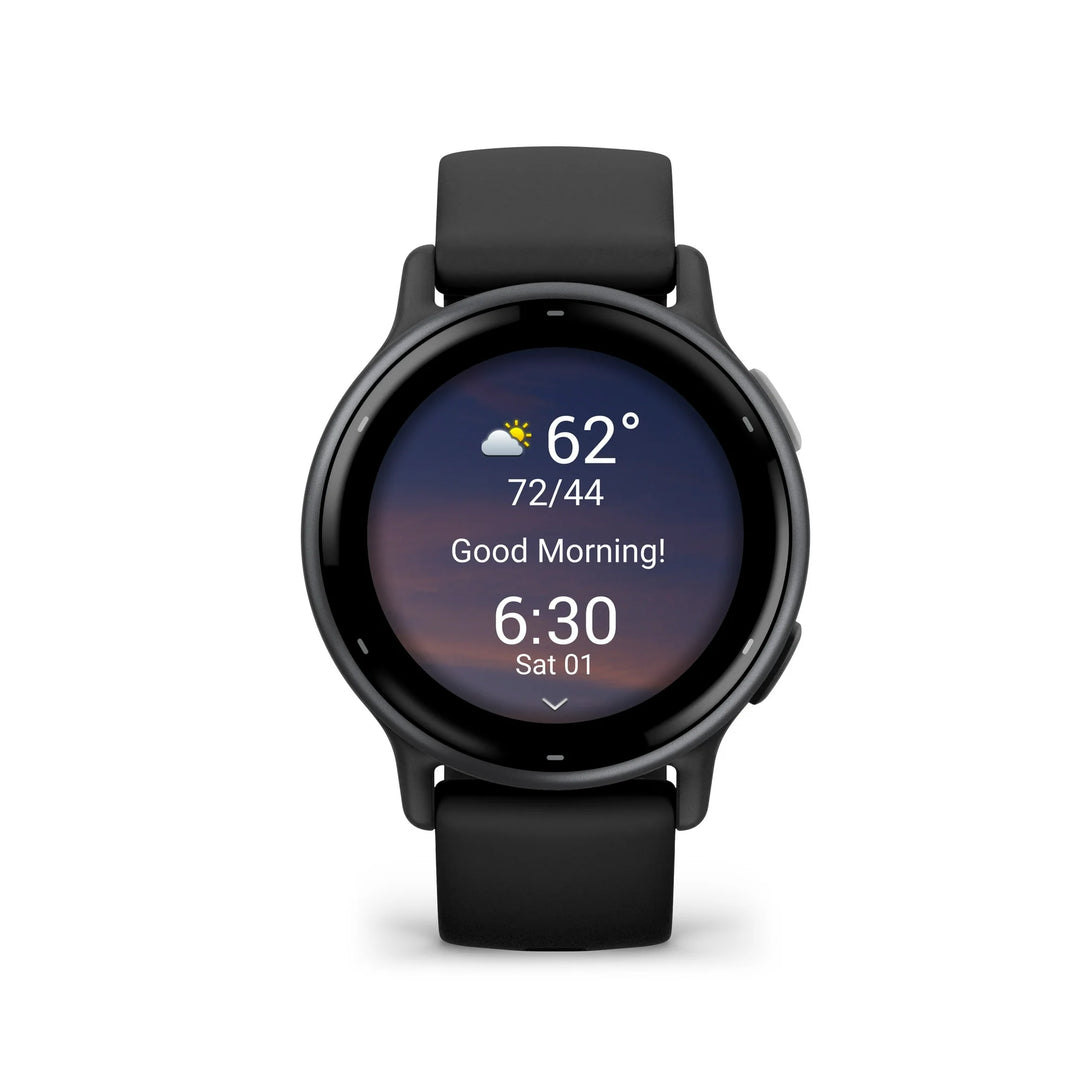 Garmin vivoactive® 5, Health and Fitness GPS Smartwatch, AMOLED Display, Up To 11 Days Of Battery, Slate