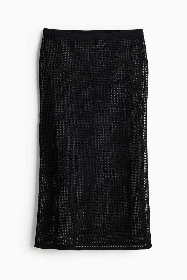 H&M Hole-knit Beach Skirt