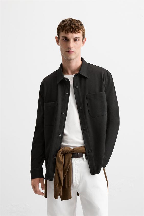Zara STRETCH OVERSHIRT