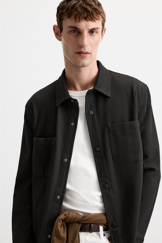 Zara STRETCH OVERSHIRT