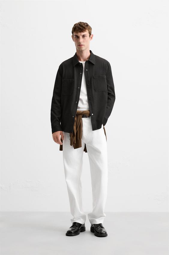 Zara STRETCH OVERSHIRT