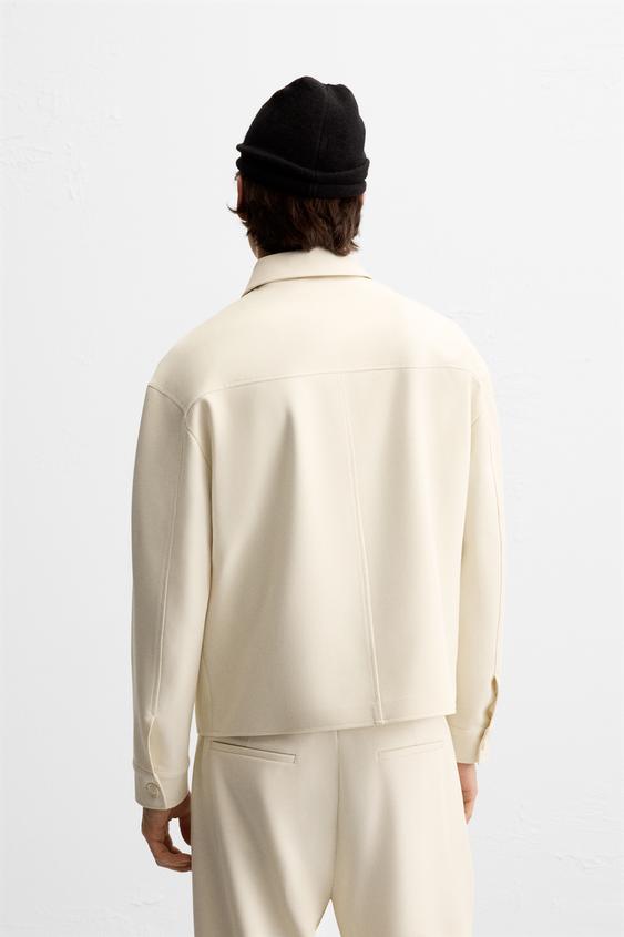 Zara BOXY FIT OVERSHIRT