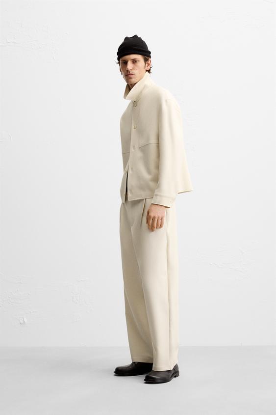 Zara BOXY FIT OVERSHIRT