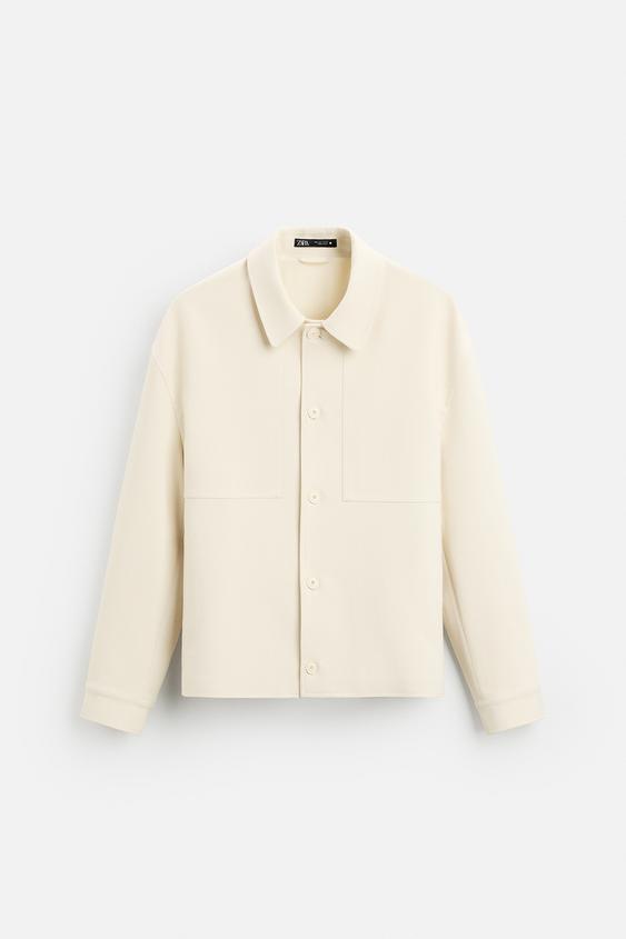 Zara BOXY FIT OVERSHIRT