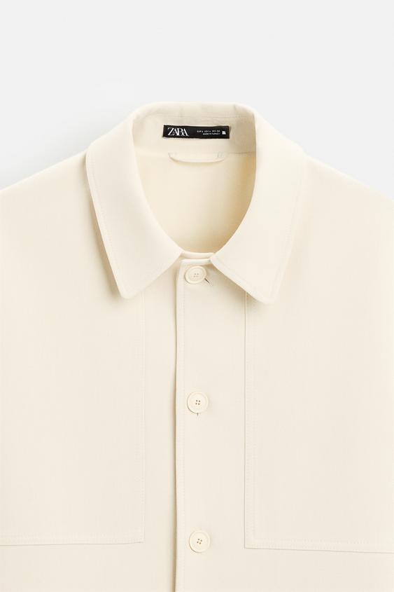 Zara BOXY FIT OVERSHIRT