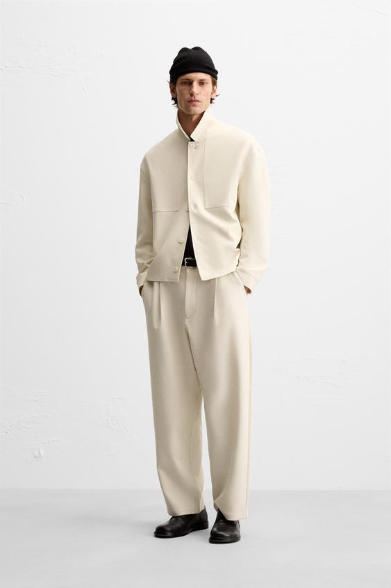 Zara BOXY FIT OVERSHIRT
