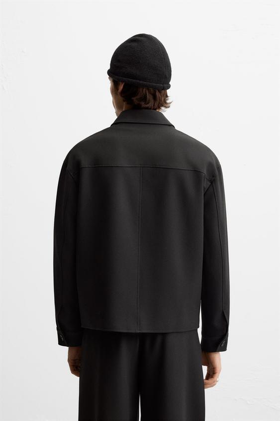 Zara BOXY FIT OVERSHIRT
