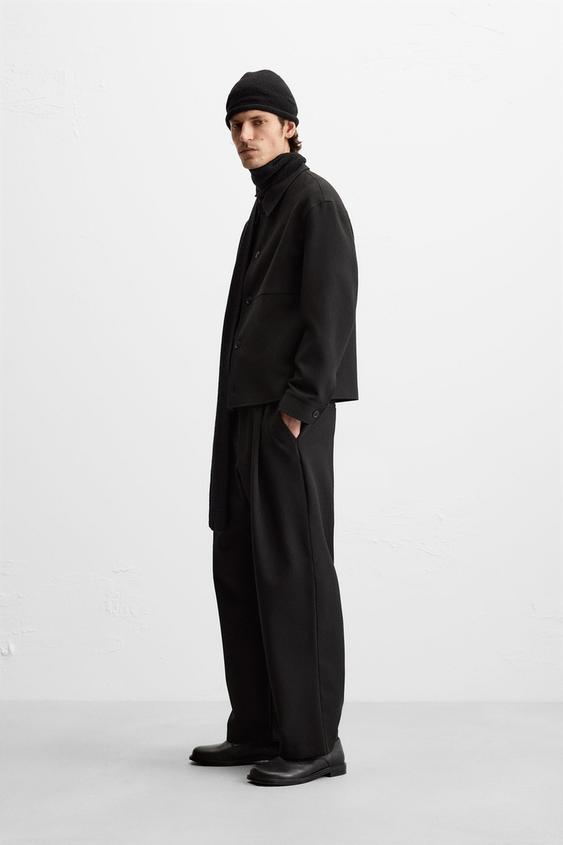 Zara BOXY FIT OVERSHIRT