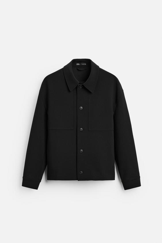 Zara BOXY FIT OVERSHIRT