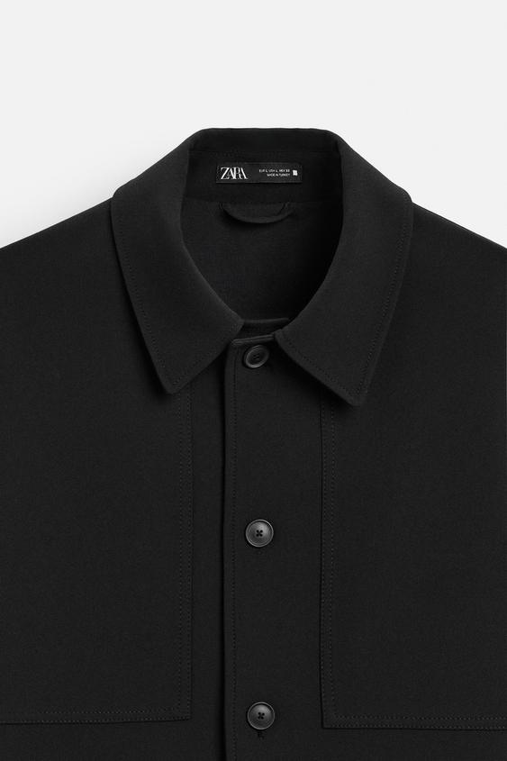 Zara BOXY FIT OVERSHIRT