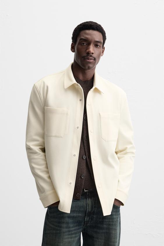 Zara STRETCH OVERSHIRT
