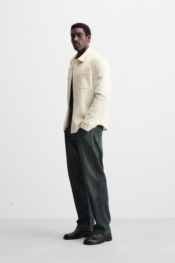 Zara STRETCH OVERSHIRT