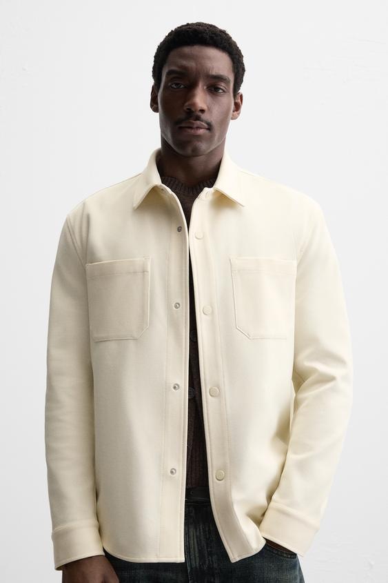 Zara STRETCH OVERSHIRT