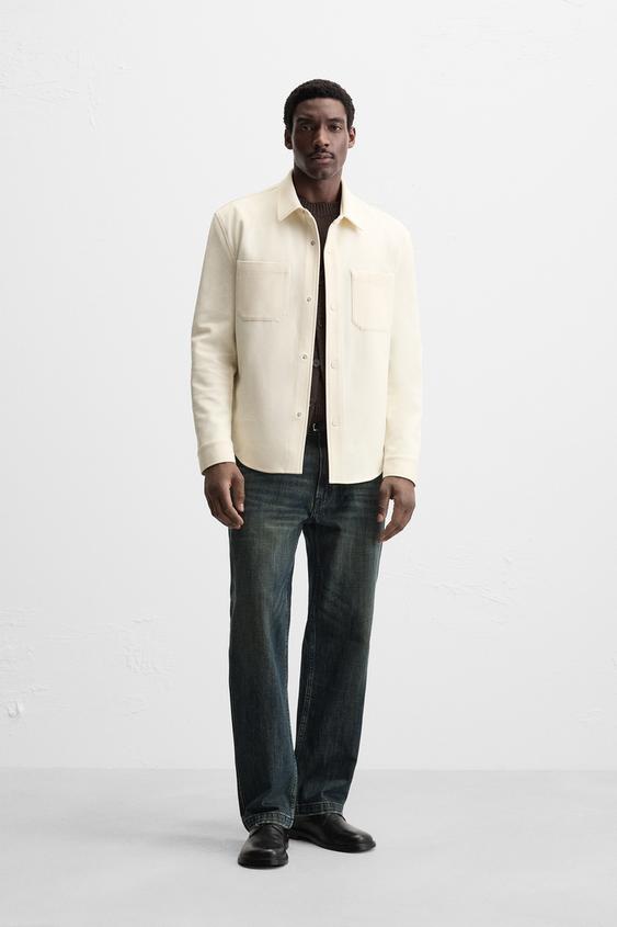 Zara STRETCH OVERSHIRT