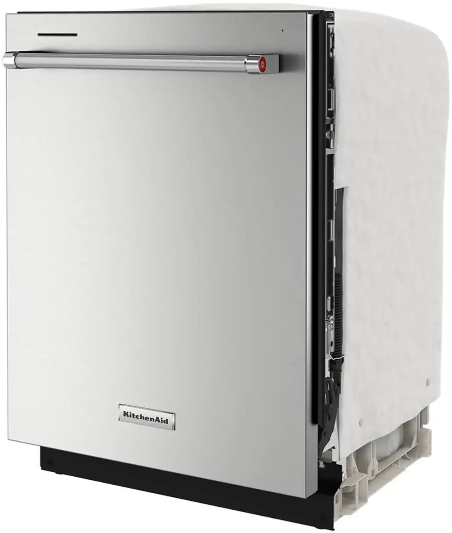 KitchenAid - 24" Top Control Built-In Stainless Steel Tub Dishwasher with 3rd Rack, FreeFlex, 44 dBA - Stainless Steel With PrintShield Finish