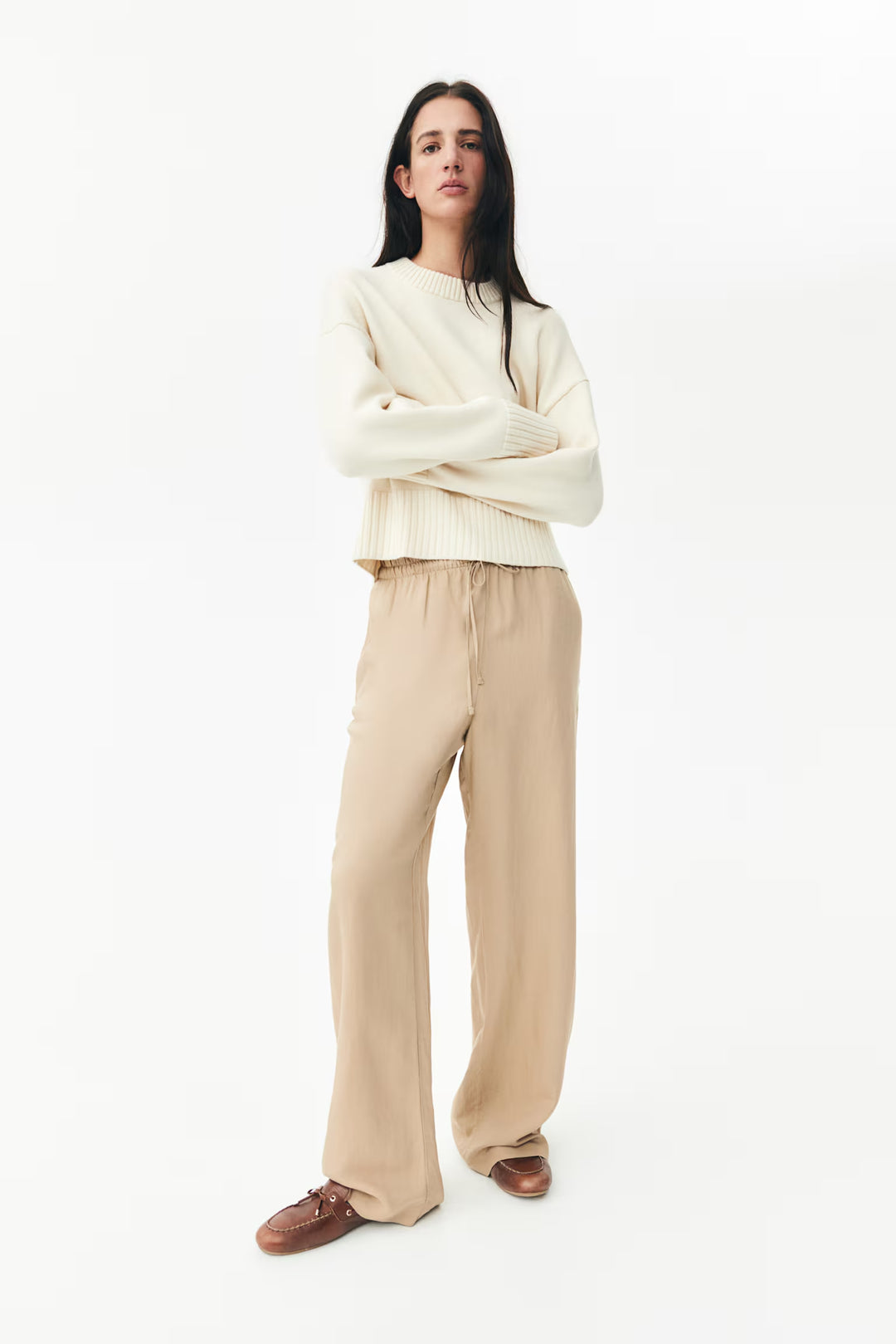 H&M Linen-Blend Pants