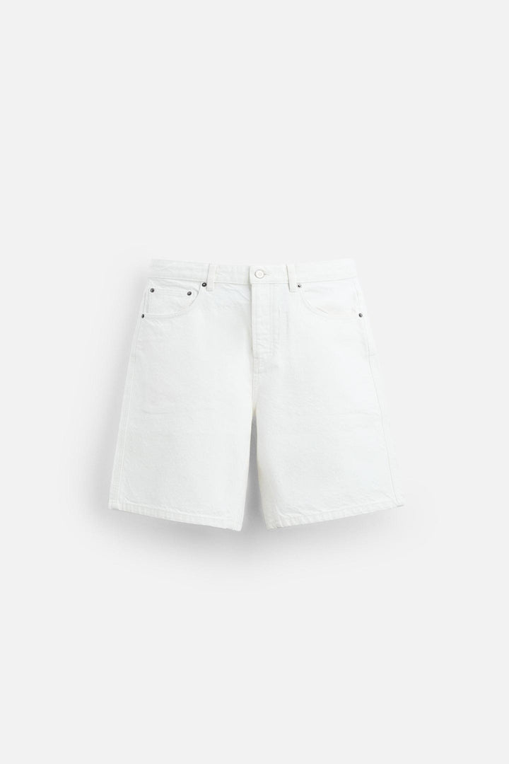 ZARA STRAIGHT FIT DENIM SHORTS