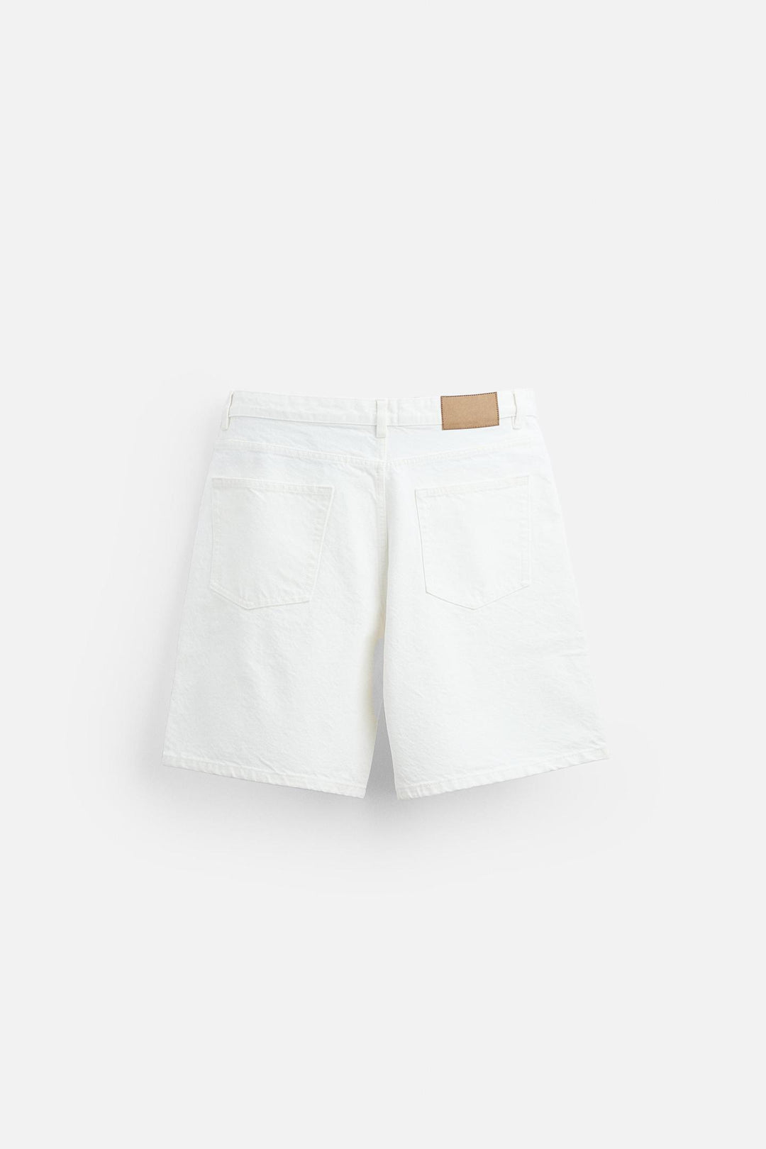 ZARA STRAIGHT FIT DENIM SHORTS