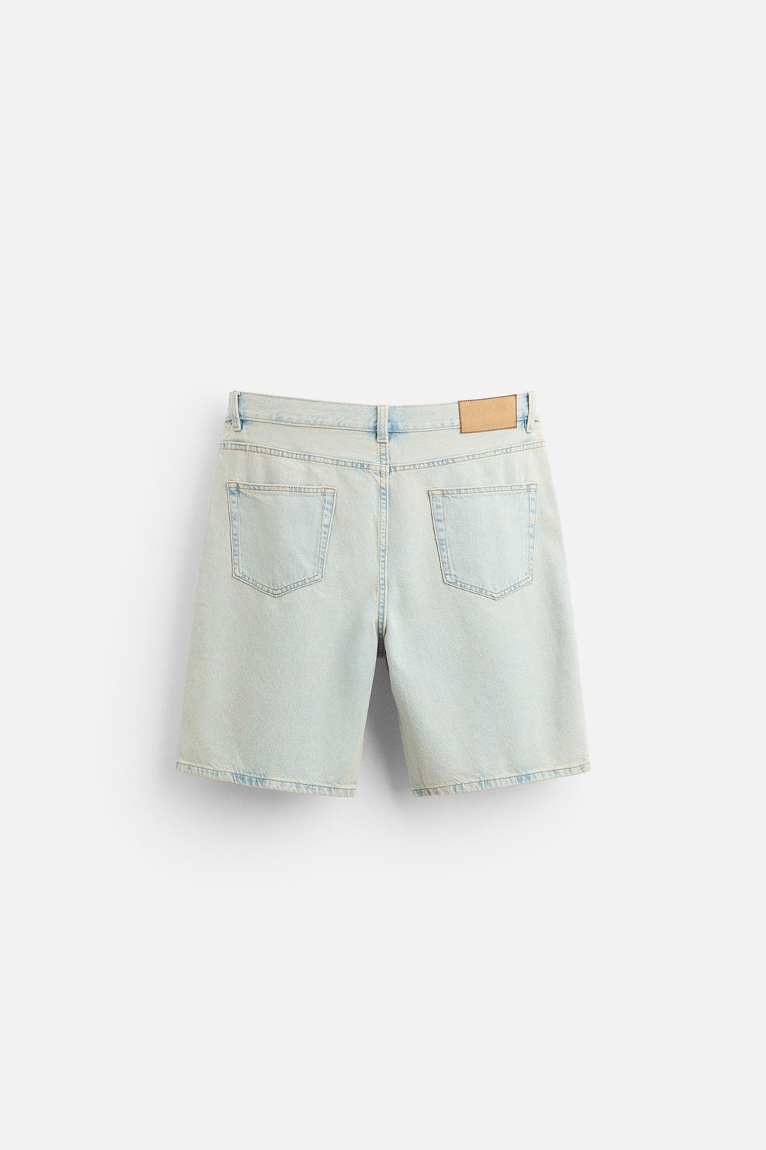 ZARA STRAIGHT FIT DENIM SHORTS