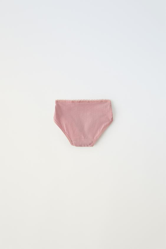 Zara 2-6 YEARS/ SIX-PACK OF TEXTURED UNDERWEAR