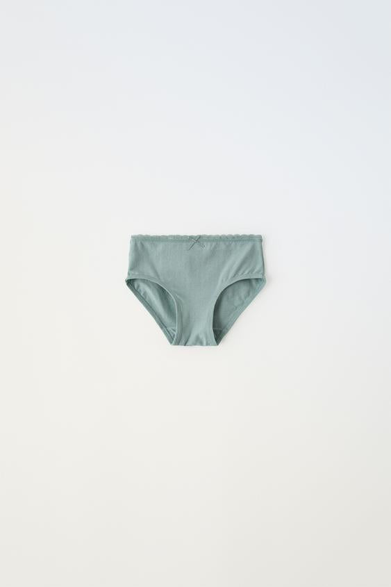 Zara 2-6 YEARS/ SIX-PACK OF TEXTURED UNDERWEAR