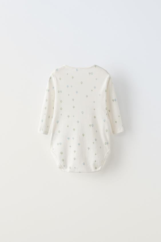 Zara FIVE-PACK OF TREE ROMPERS