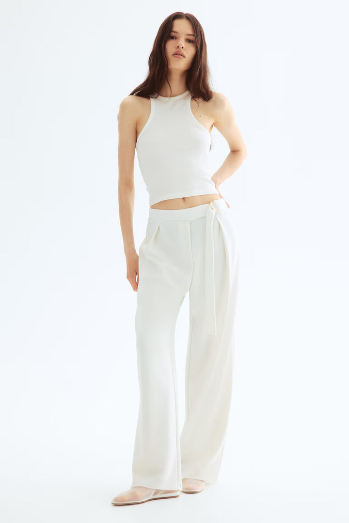 H&M Belted Pants