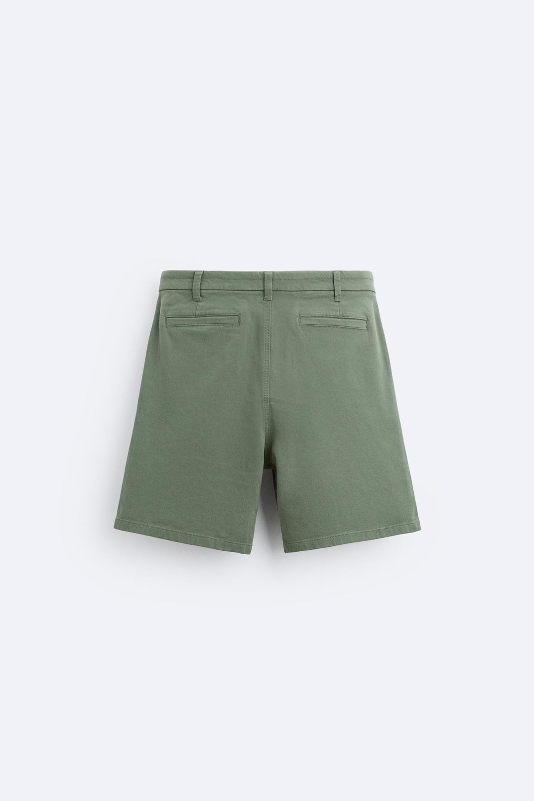 ZARA STRUCTURED CHINO BERMUDA SHORTS