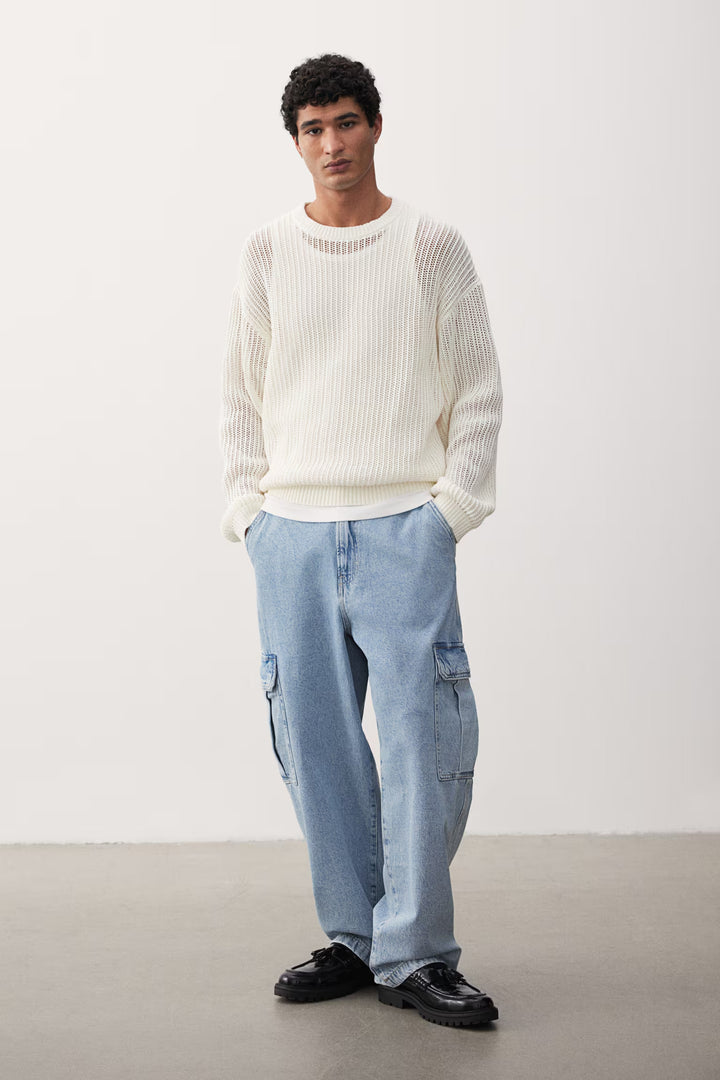 H&M Loose Cargo Jeans