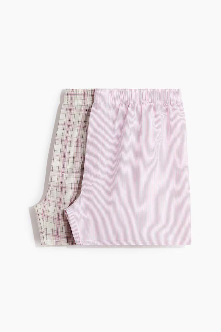 H&M 2-Pack Woven Boxer Shorts