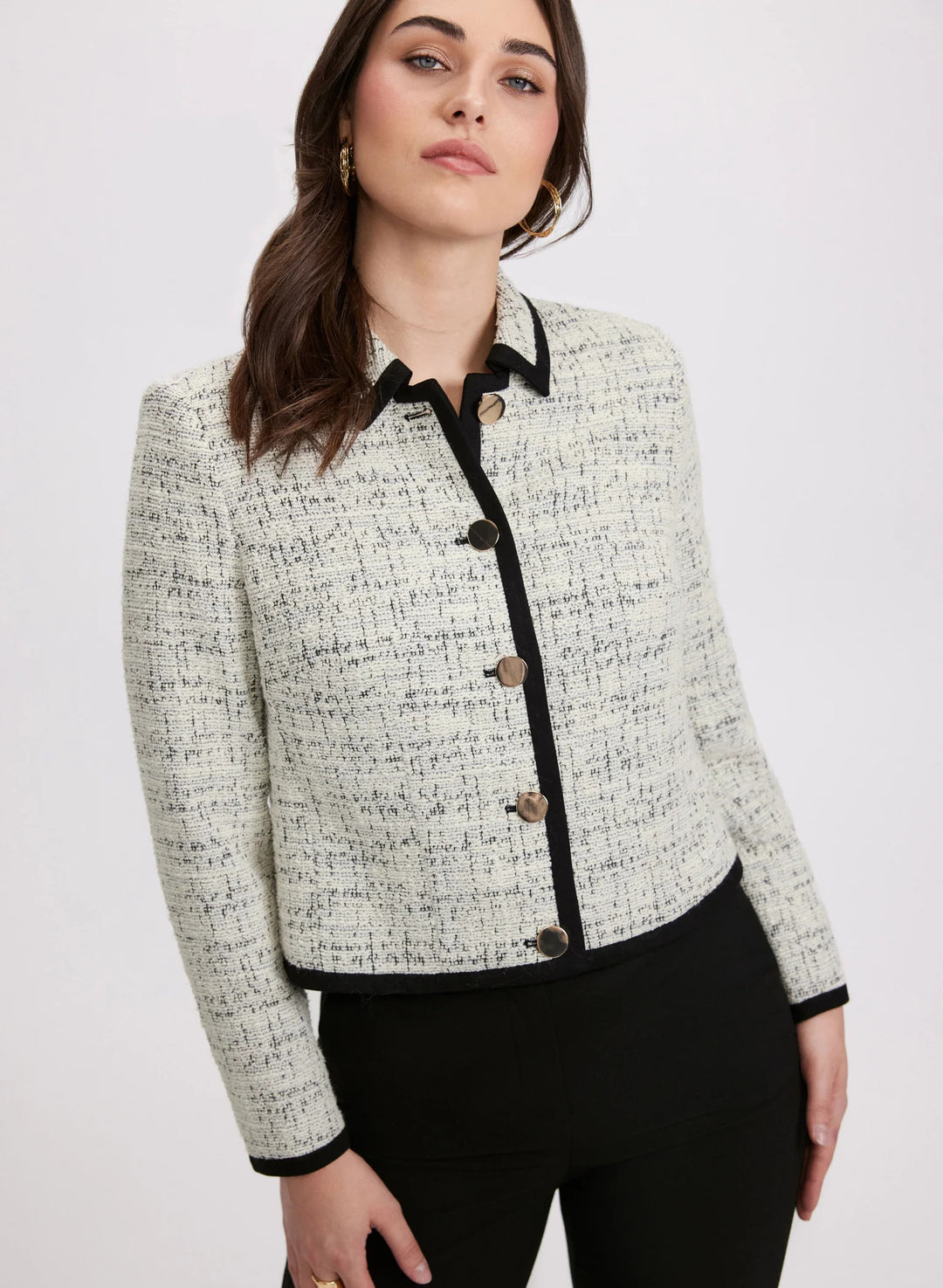 LAURA Contrast Tweed Jacket