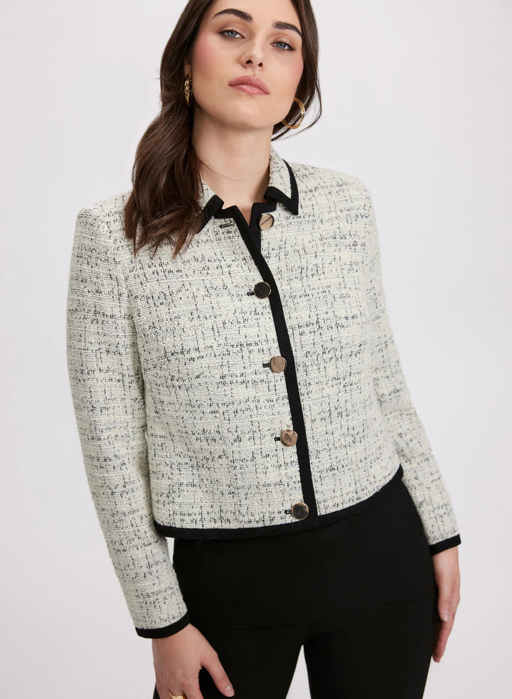 LAURA Contrast Tweed Jacket
