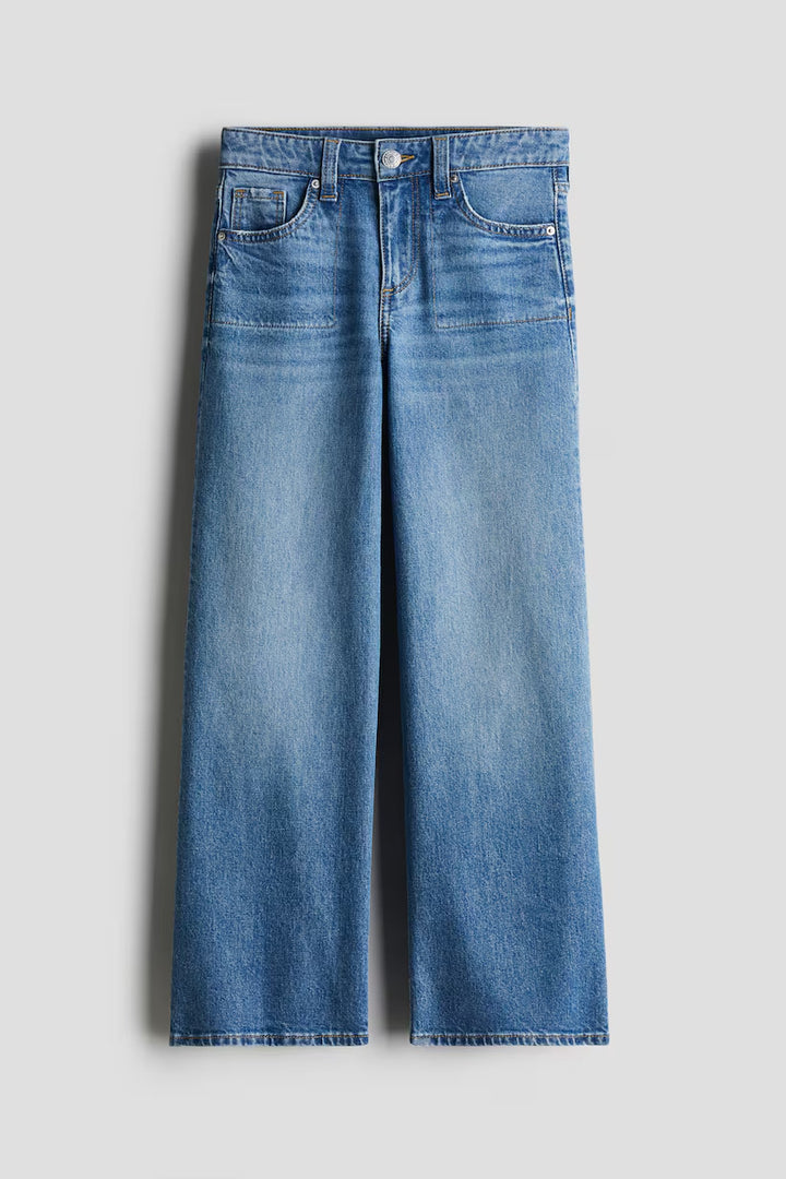 H&M Wide-Leg Jeans