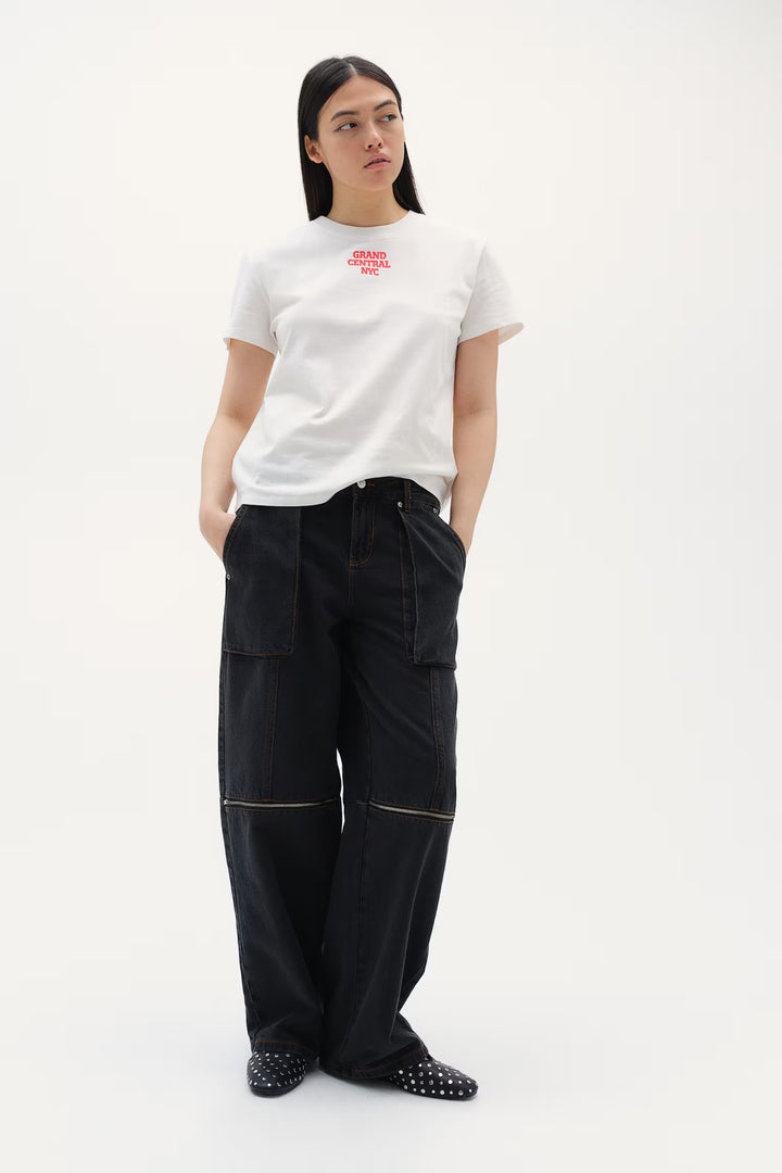 H&M Barrel Low Cargo Jeans