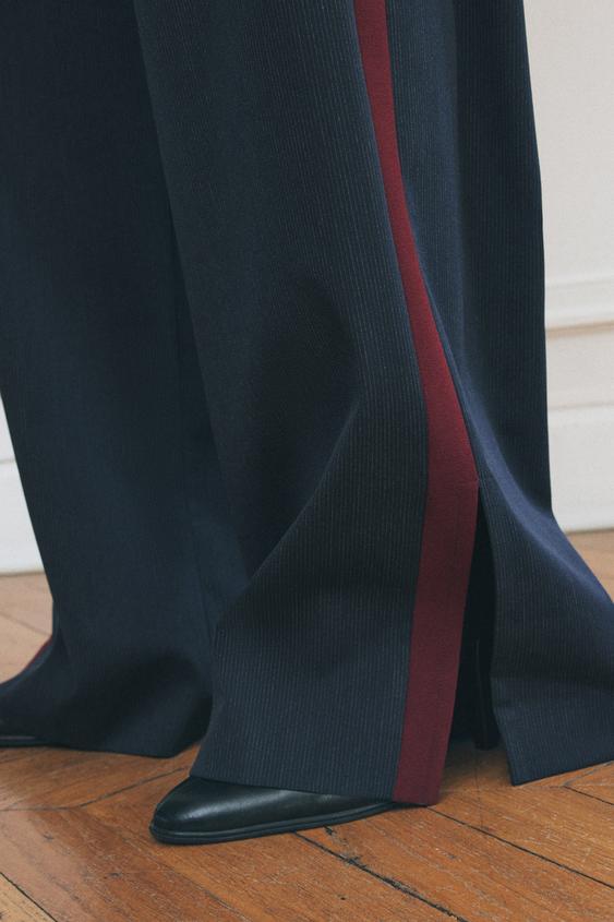 Zara SIDE STRIPE PANTS ZW COLLECTION