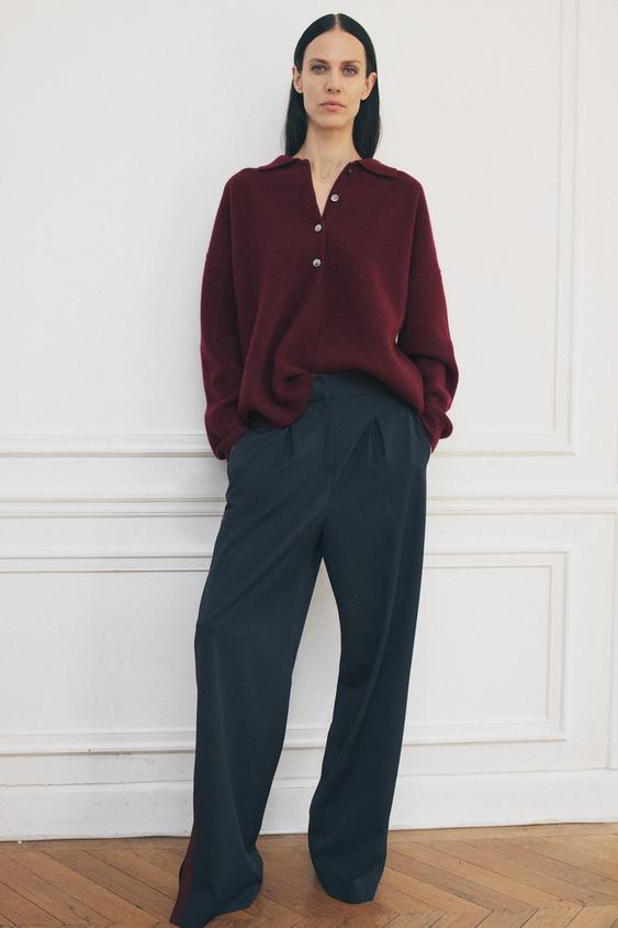 Zara SIDE STRIPE PANTS ZW COLLECTION