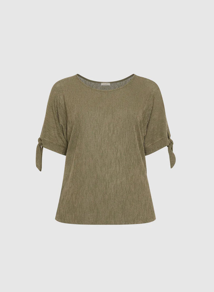LAURA Tied Sleeves Top