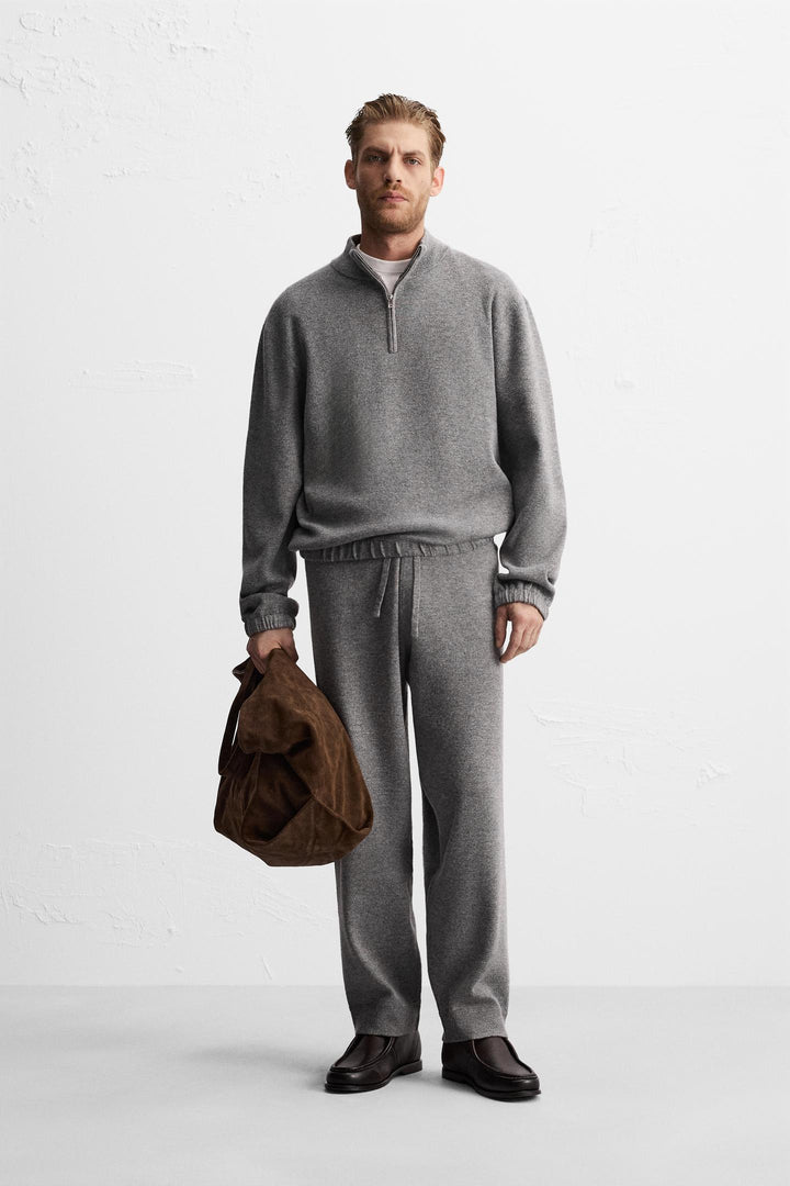 ZARA KNIT JOGGER PANTS
