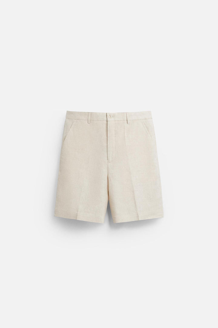 ZARA 100% LINEN SHORTS