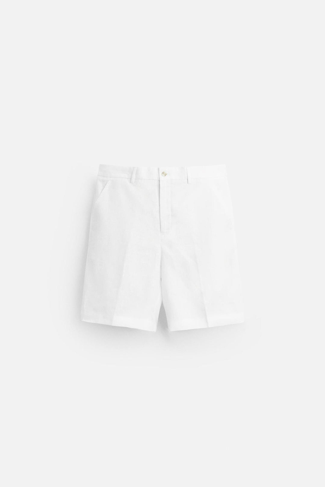 ZARA 100% LINEN SHORTS