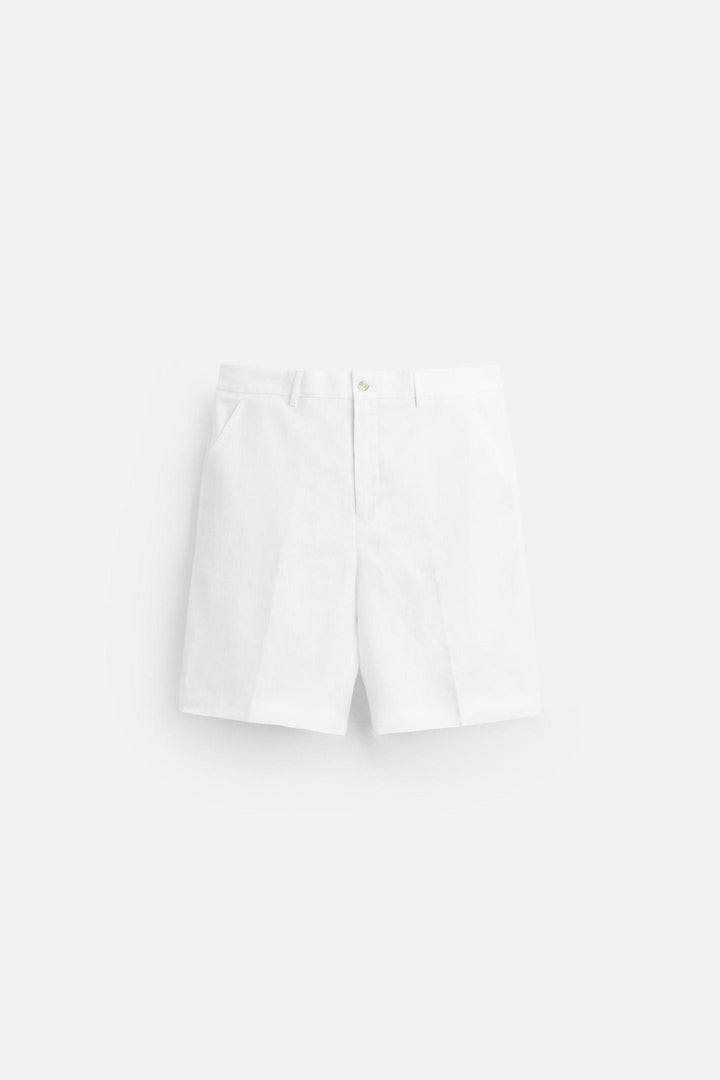 ZARA 100% LINEN SHORTS