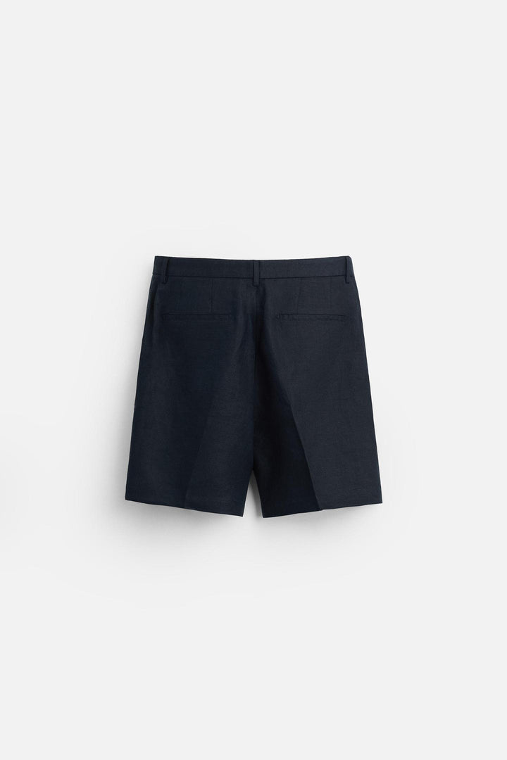 ZARA 100% LINEN SHORTS