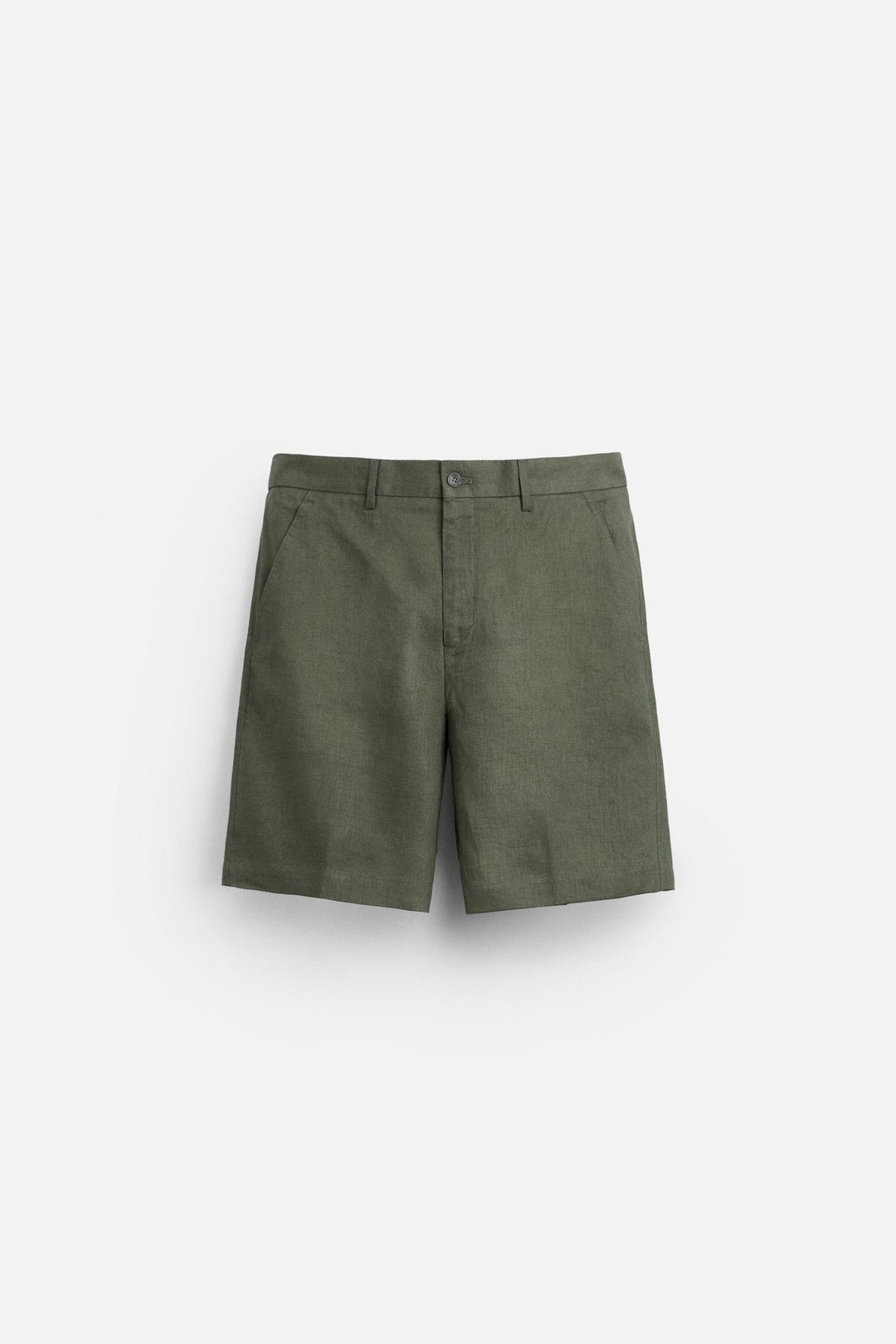 ZARA 100% LINEN SHORTS