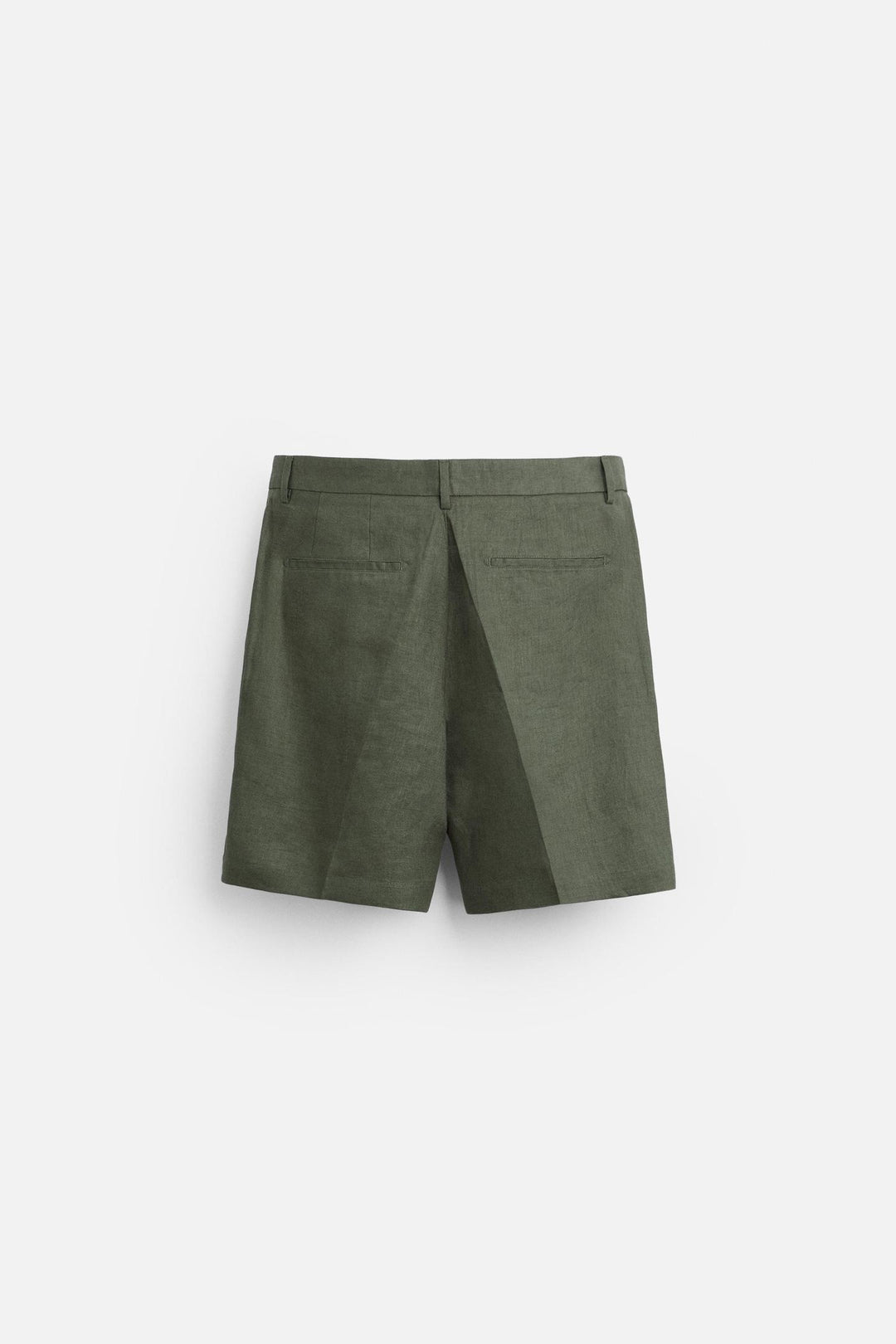 ZARA 100% LINEN SHORTS