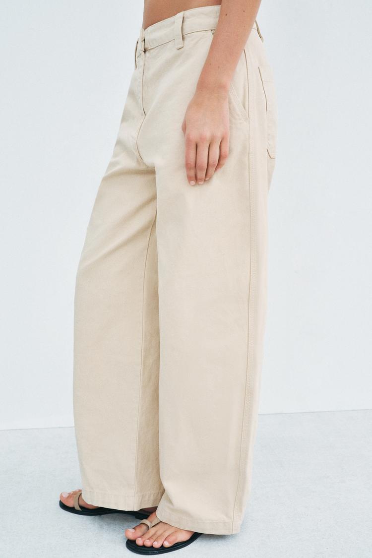ZARA BALLOON PANTS ZW COLLECTION