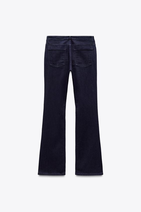ZARA ZW COLLECTION LOW WAIST BOOTCUT JEANS