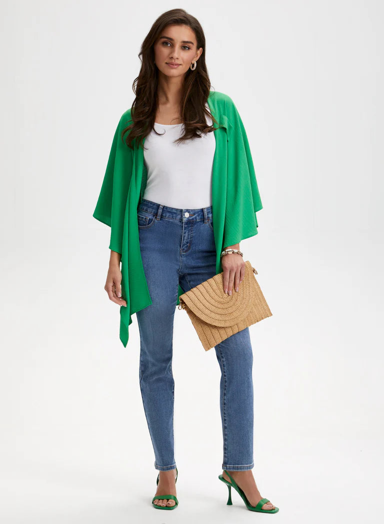 LAURA Textured Crepe Shawl