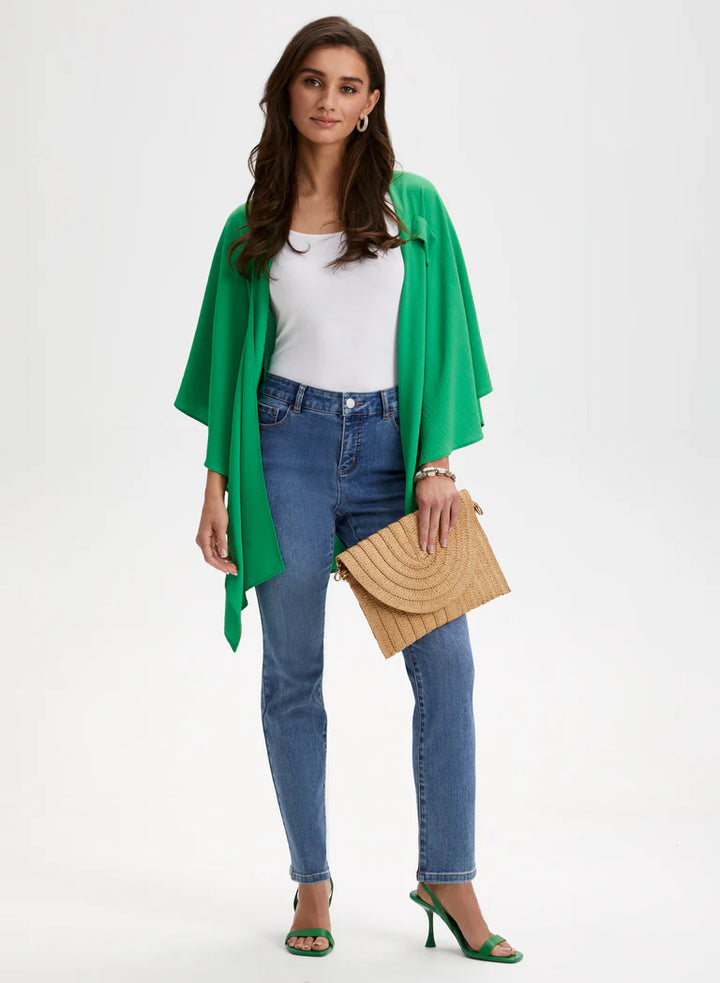 LAURA Textured Crepe Shawl